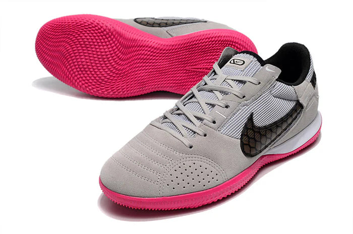 Chuteira Nike Streetgato Preto Futsal Rosa