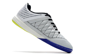 Chuteira Futsal Nike Lunar Gato II IC Branco e Cinza