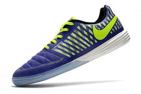 Chuteira Futsal Nike Lunar Gato II IC Roxa e Verde