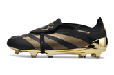 Chuteira Campo Adidas Predator FT 30 Elite FG Preto e Dourado "BelliGold Pack"