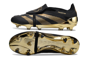 Chuteira Campo Adidas Predator FT 30 Elite FG Preto e Dourado "BelliGold Pack"