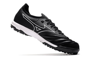 Chuteira Society Mizuno Morelia Neo Beta TF Preta e Branca "Origami Pack"