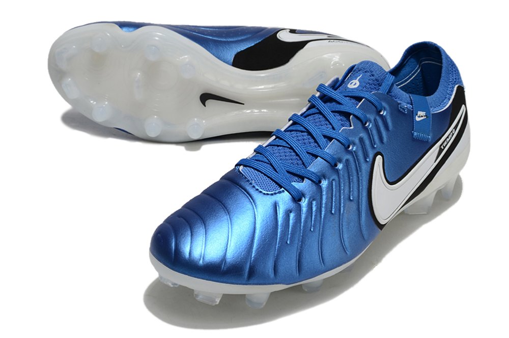 Chuteira Campo Nike Tiempo Legend 10 Elite FG Azul "Mad Ambition Pack"