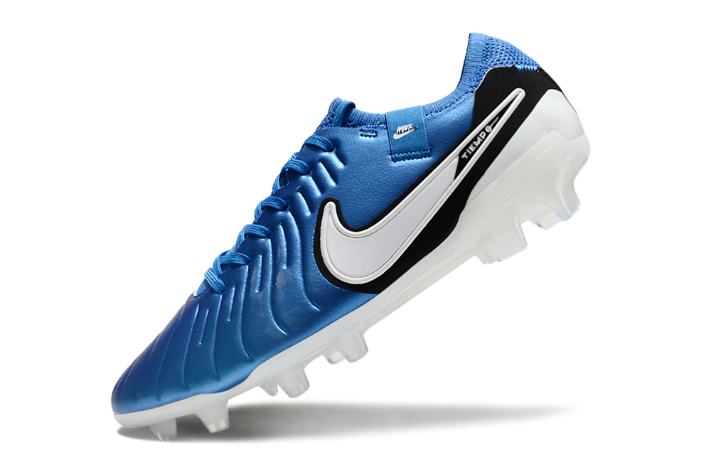 Chuteira Campo Nike Tiempo Legend 10 Elite FG Azul "Mad Ambition Pack"