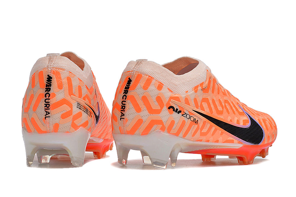 Chuteira Infantil Campo Nike Air Zoom Mercurial Vapor 15 Elite FG Laranja "United Pack"