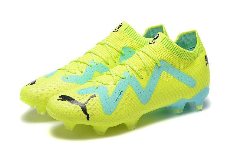 Chuteira Campo Puma Future Ultimate FG Verde "Pursuit Pack"