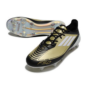 Chuteira Campo Adidas F50 Elite SG Ponta de Aluminio Triunfo Dourado Pack