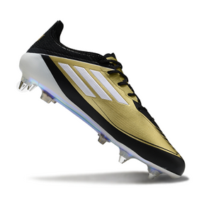 Chuteira Campo Adidas F50 Elite SG Ponta de Aluminio Triunfo Dourado Pack