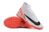 Chuteira Nike Air Zoom Mercurial Vapor XV Elite Society Branca com Laranja