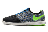 Chuteira Futsal Nike Lunar Gato II IC Preta, Azul e Verde