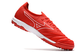 Chuteira Society Mizuno Morelia Neo Beta TF Vermelha "Passion Red 2.0"