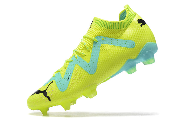 Chuteira Campo Puma Future Ultimate FG Verde "Pursuit Pack"