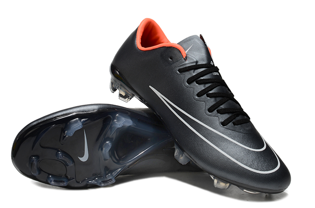 Chuteira Campo Nike Retrô Mercurial Vapor 10 FG Preta