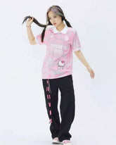 Camisa Real Madrid Hello Kitty 24/25 - Torcedor Masculina - Rosa