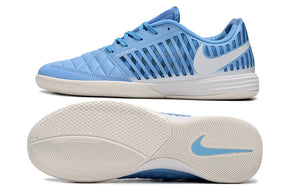 Chuteira Futsal Nike Lunar Gato II IC Azul e Branca