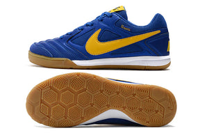 Chuteira Nike SB Gato Futsal Azul e Amarelo