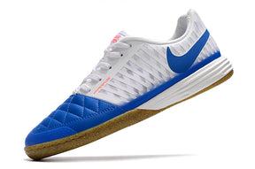 Chuteira Futsal Nike Lunar Gato II IC Branco e Azul