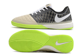 Chuteira Futsal Nike Lunar Gato II IC Cinza e Verde