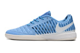 Chuteira Futsal Nike Lunar Gato II IC Azul e Branca