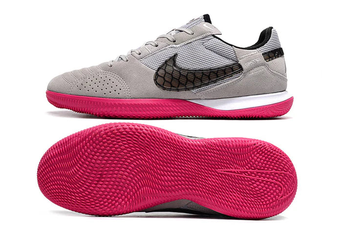 Chuteira Nike Streetgato Preto Futsal Rosa