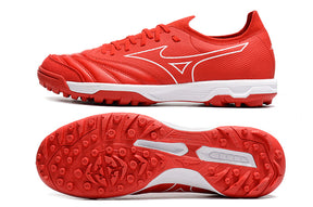 Chuteira Society Mizuno Morelia Neo Beta TF Vermelha "Passion Red 2.0"