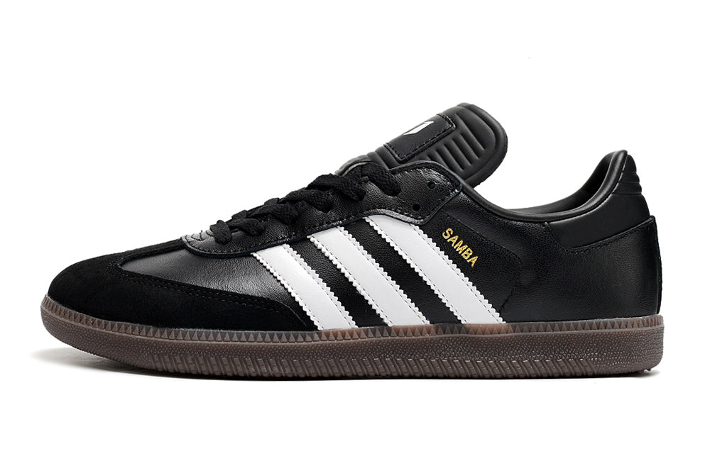 Chuteira Futsal Adidas Lionel Messi x Samba IC Preto e Branco "Classic"