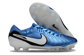 Chuteira Campo Nike Tiempo Legend 10 Elite FG Azul "Mad Ambition Pack"