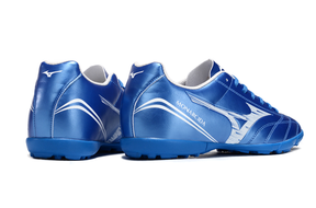 Chuteira Society Mizuno Morelia Classic Azul TF "Mugen Pack"