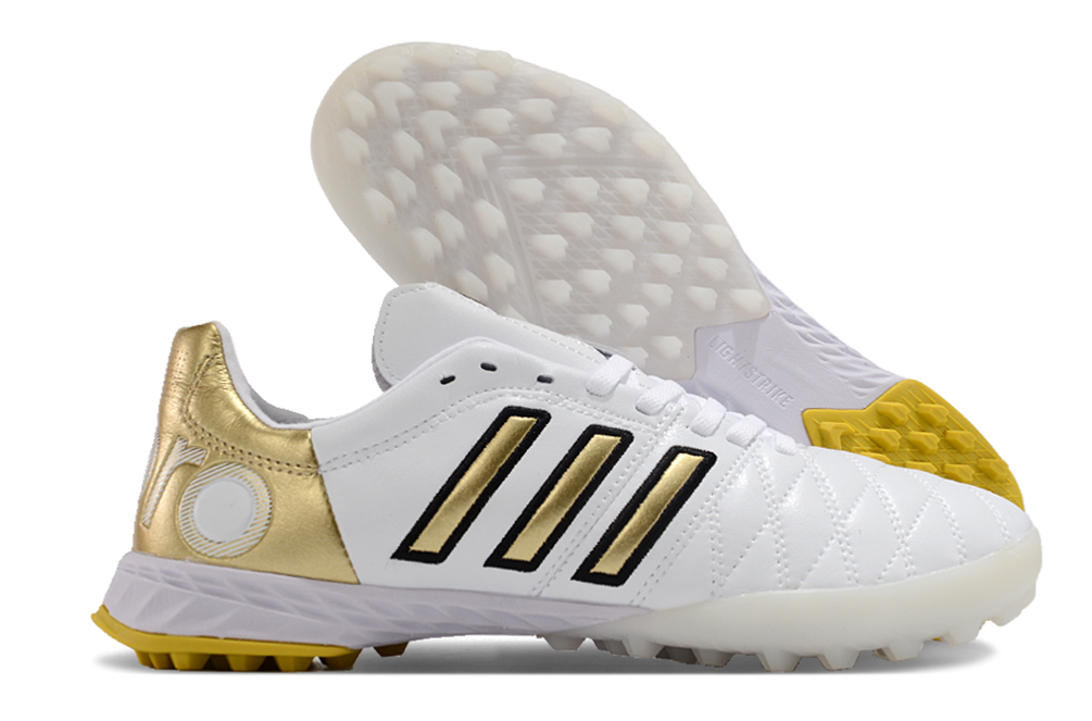 Chuteira Society Adidas AdiPure Dourada