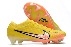 Chuteira Infantil Campo Nike Air Zoom Mercurial Vapor 15 Elite FG Amarela "Lucent Pack"