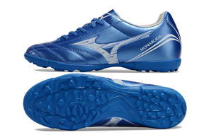 Chuteira Society Mizuno Morelia Classic Azul TF "Mugen Pack"