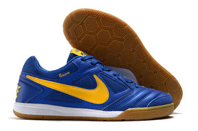 Chuteira Nike SB Gato Futsal Azul e Amarelo