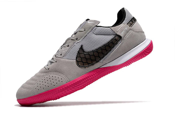 Chuteira Nike Streetgato Preto Futsal Rosa